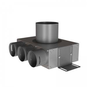 Provent VPS 125/75&times;3 пленум потолочный круглый на 3 выхода